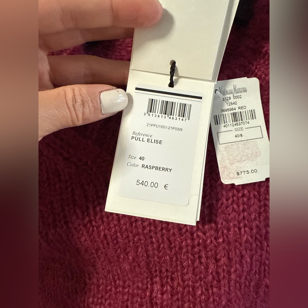 Isabel Marant Elise Blouson Sleeve Sweater
In Raspberry - Picture 5 of 7